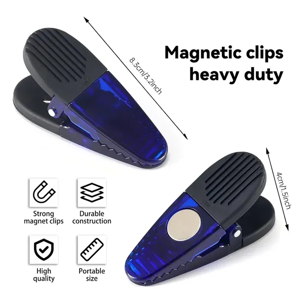 Plastic Refrigerator Magnet Clips - Plastic Refrigerator Magnet Clips - Image 3 of 7