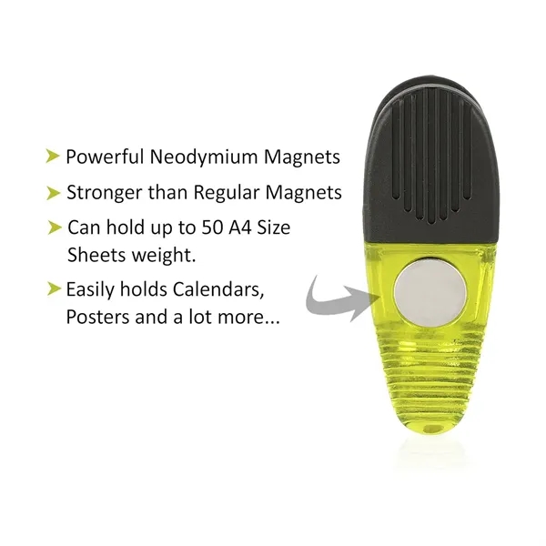Plastic Refrigerator Magnet Clips - Plastic Refrigerator Magnet Clips - Image 7 of 7