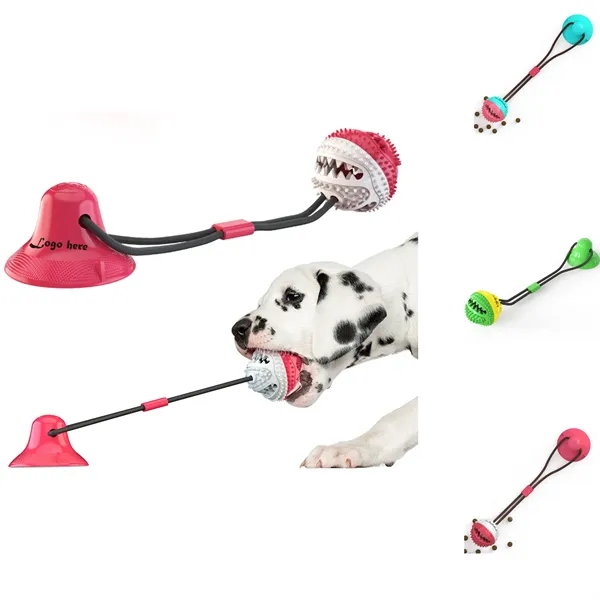 Suction Cup Dog Chew Puzzle Toy - Suction Cup Dog Chew Puzzle Toy - Image 0 of 4