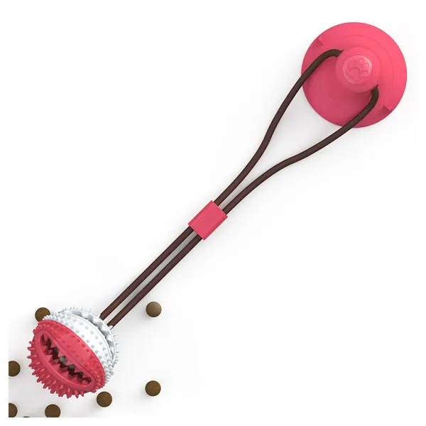 Suction Cup Dog Chew Puzzle Toy - Suction Cup Dog Chew Puzzle Toy - Image 1 of 4