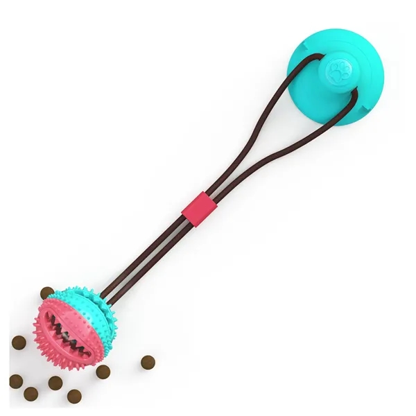 Suction Cup Dog Chew Puzzle Toy - Suction Cup Dog Chew Puzzle Toy - Image 3 of 4