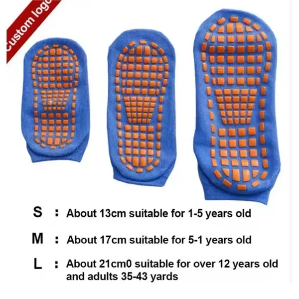 Fuzzy Feet Adult Kids Athletic Sports Cotton Floor Grip Yog - Fuzzy Feet Adult Kids Athletic Sports Cotton Floor Grip Yog - Image 2 of 2