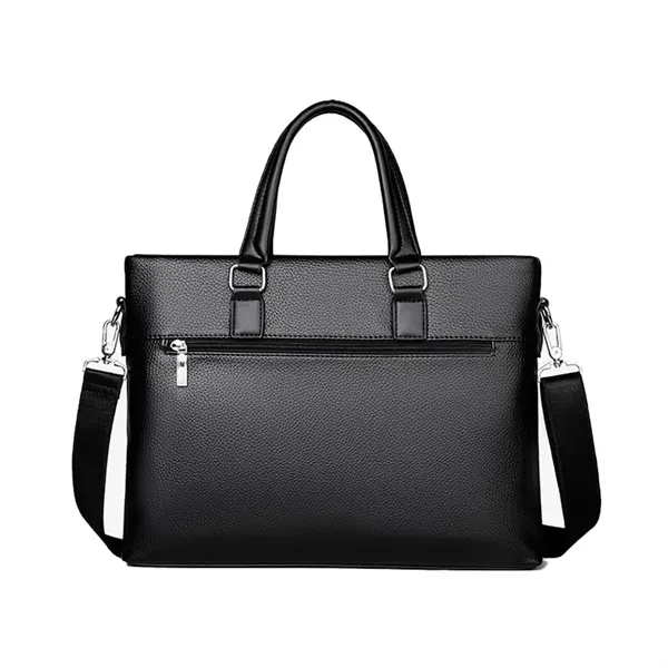 14-inch PU Leather Laptop Sleeve - 14-inch PU Leather Laptop Sleeve - Image 7 of 9