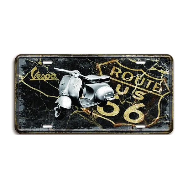 Retro Vintage Car Tags - Retro Vintage Car Tags - Image 4 of 5