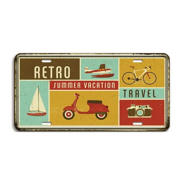 Retro Vintage Car Tags - Retro Vintage Car Tags - Image 5 of 5