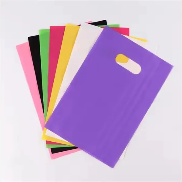 Recyclable Reinforced Handle Plastic Bag - Recyclable Reinforced Handle Plastic Bag - Image 1 of 1