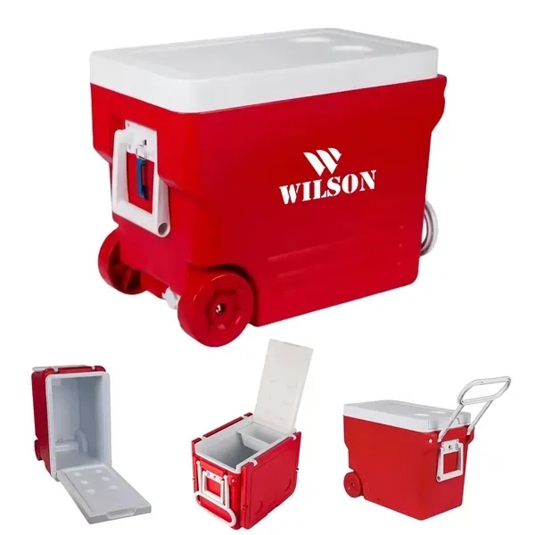 32L Outdoor Trolley Box Cooler - 32L Outdoor Trolley Box Cooler - Image 0 of 1