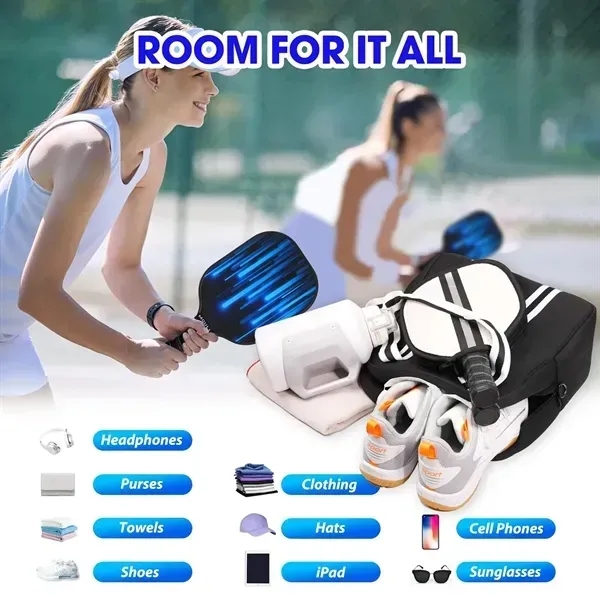 Crossbody Sling Pickleball Bag - Crossbody Sling Pickleball Bag - Image 3 of 5