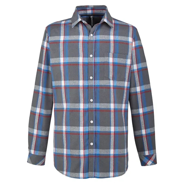Burnside Woven Plaid Flannel With Biased Pocket - Burnside Woven Plaid Flannel With Biased Pocket - Image 18 of 47
