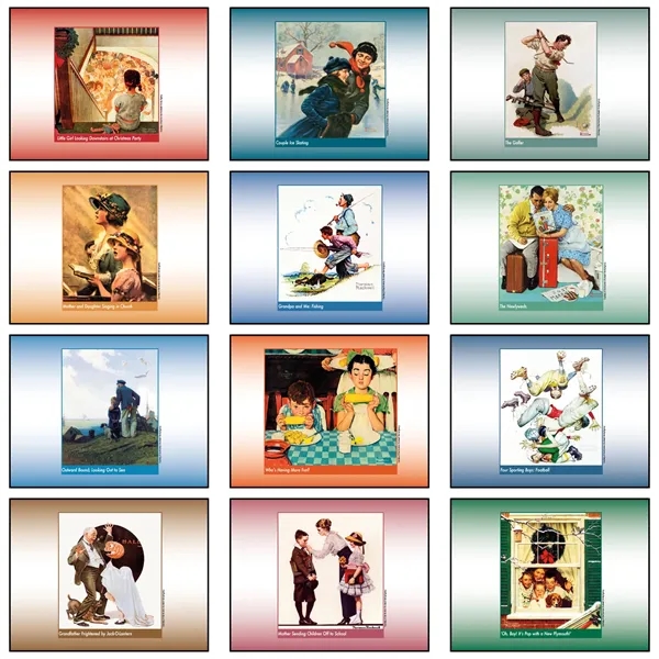 2026 Stapled An American Illustrator Wall Calendar - 2026 Stapled An American Illustrator Wall Calendar - Image 2 of 2