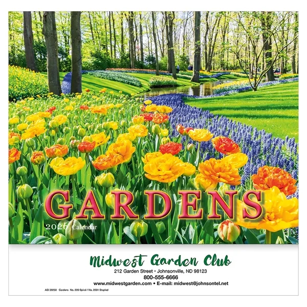 2026 Stapled Gardens Wall Calendar - 2026 Stapled Gardens Wall Calendar - Image 0 of 2