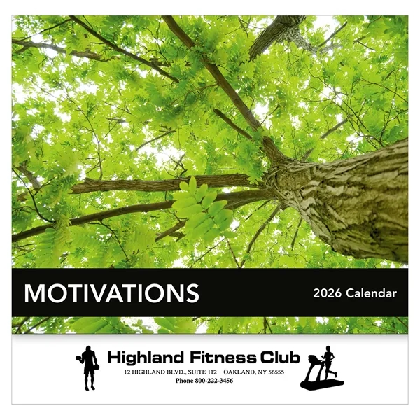 2026 Stapled Motivations Wall Calendar - 2026 Stapled Motivations Wall Calendar - Image 0 of 4