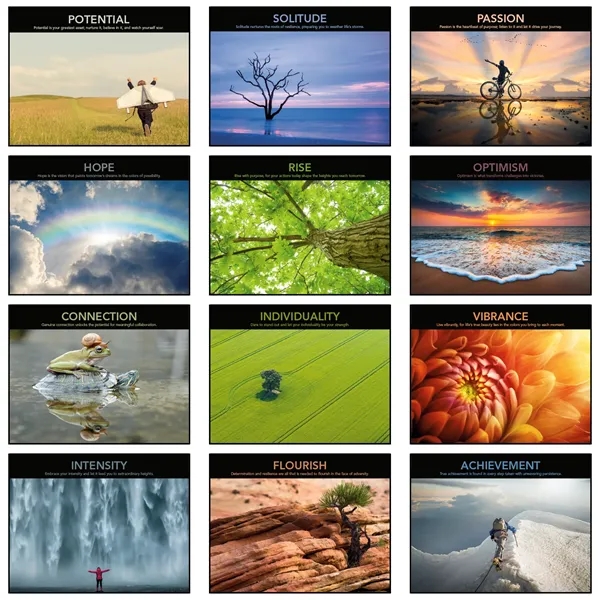 2026 Stapled Motivations Wall Calendar - 2026 Stapled Motivations Wall Calendar - Image 2 of 4