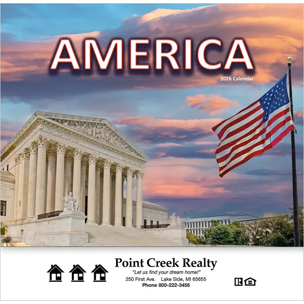 2026 Stapled America! Wall Calendar - 2026 Stapled America! Wall Calendar - Image 0 of 4