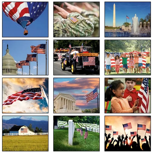 2026 Stapled America! Wall Calendar - 2026 Stapled America! Wall Calendar - Image 2 of 4