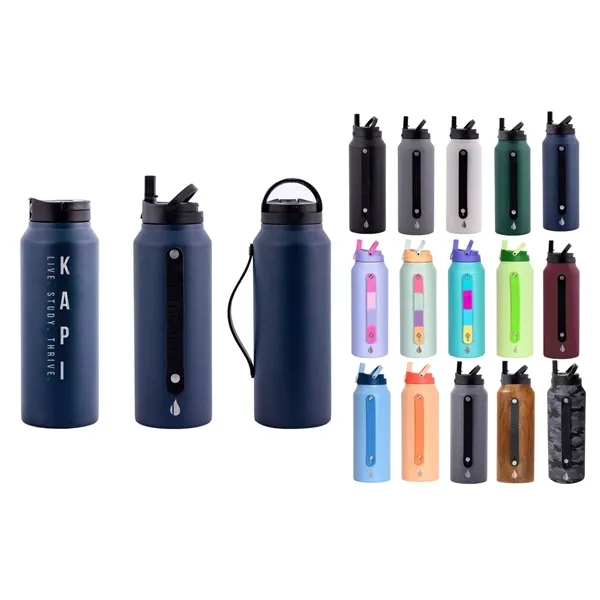 32oz Insulated Water Bottle with Sport Lid - 32oz Insulated Water Bottle with Sport Lid - Image 0 of 21