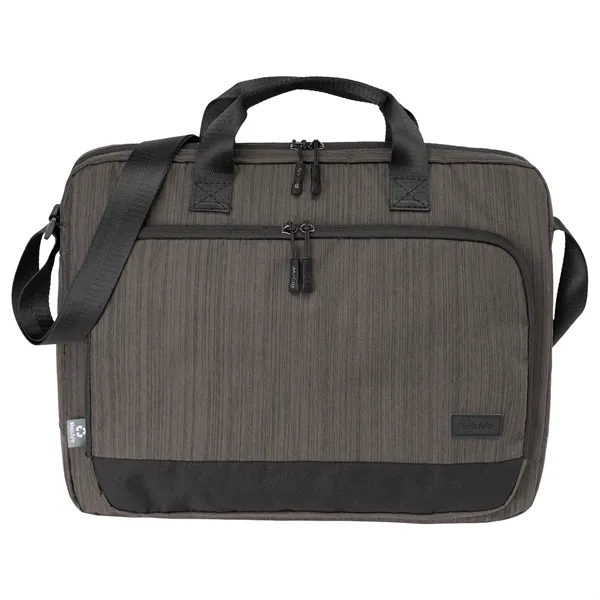 RejuVe® METRO Heather Executive 16" Laptop Brief Bag - RejuVe® METRO Heather Executive 16" Laptop Brief Bag - Image 6 of 6