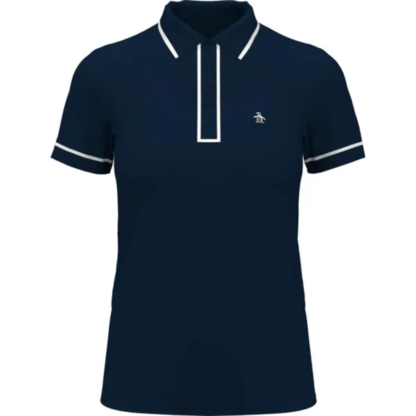Original Penguin® Technical Veronica Women's Polo Shirt - Original Penguin® Technical Veronica Women's Polo Shirt - Image 2 of 4