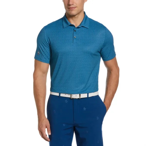 Original Penguin® Allover Pete Print Men's Polo Shirt - Original Penguin® Allover Pete Print Men's Polo Shirt - Image 5 of 10