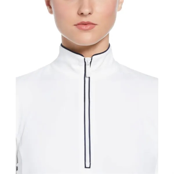 Original Penguin® Lightweight Womens Quarter Zipper Pullover