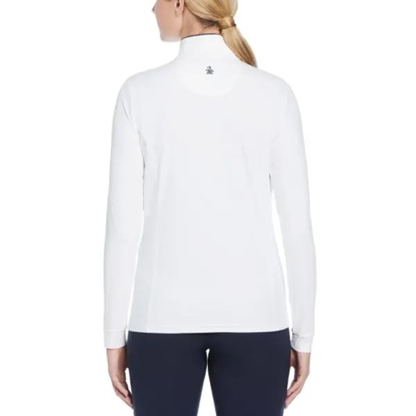 Original Penguin® Lightweight Womens Quarter Zipper Pullover