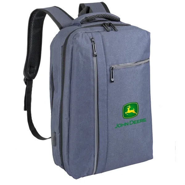 Qanta Tech Oxford Overnighter Backpack - Qanta Tech Oxford Overnighter Backpack - Image 12 of 12