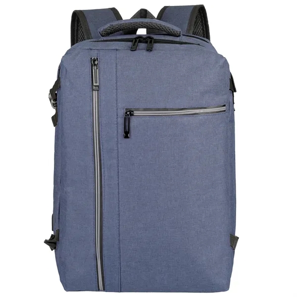 Qanta Tech Oxford Overnighter Backpack - Qanta Tech Oxford Overnighter Backpack - Image 11 of 12