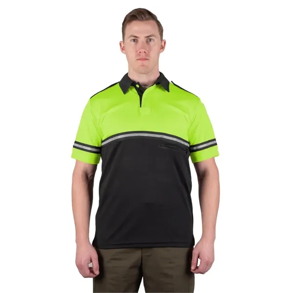 First Class Two Tone Bike Patrol Shirt with Zipper Pocket - First Class Two Tone Bike Patrol Shirt with Zipper Pocket - Image 6 of 7