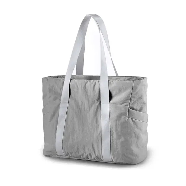 Tote Bag with Zipper - Tote Bag with Zipper - Image 3 of 4