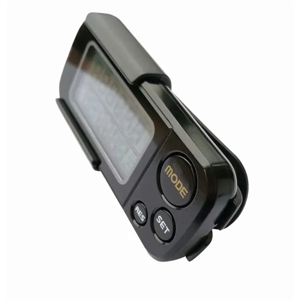 Walking 3D Pedometer with Clip - Walking 3D Pedometer with Clip - Image 1 of 4