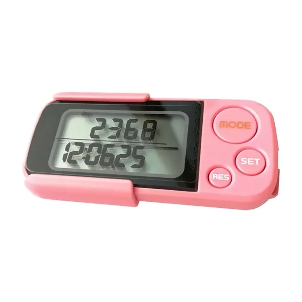 Walking 3D Pedometer with Clip - Walking 3D Pedometer with Clip - Image 3 of 4