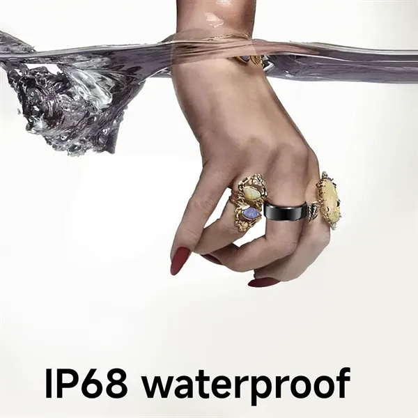 Heart Rate Smart Ring with Blood Oxygen Sleep Monitoring - Heart Rate Smart Ring with Blood Oxygen Sleep Monitoring - Image 7 of 7