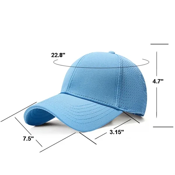 Quick-drying Hard-top Baseball Cap - Quick-drying Hard-top Baseball Cap - Image 1 of 9