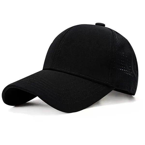 Quick-drying Hard-top Baseball Cap - Quick-drying Hard-top Baseball Cap - Image 3 of 9