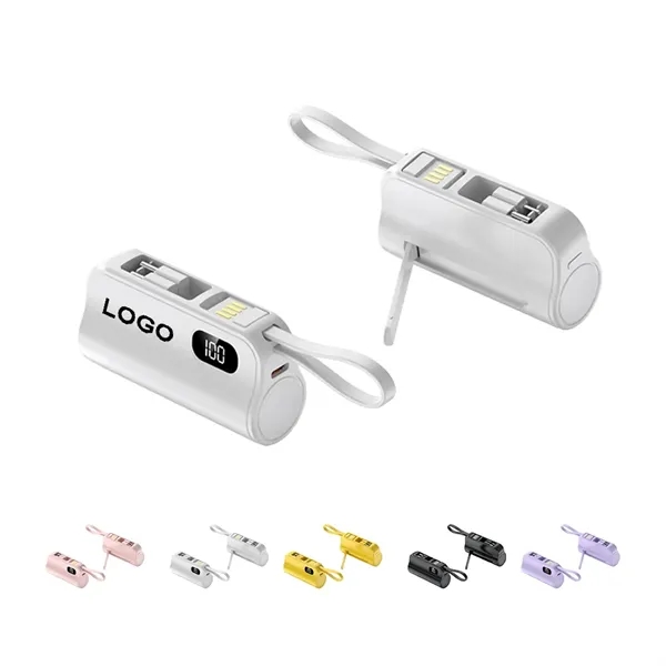 10000mAh Wireless Capsule Power Bank - 10000mAh Wireless Capsule Power Bank - Image 0 of 10