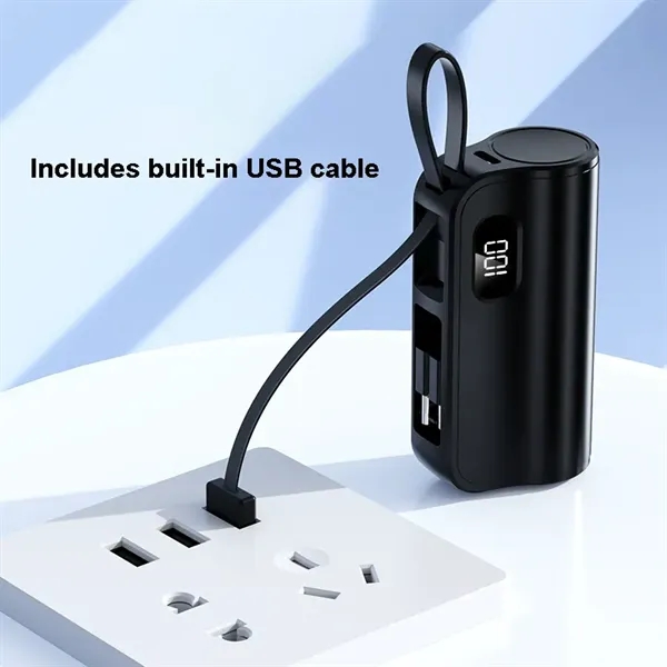 10000mAh Wireless Capsule Power Bank - 10000mAh Wireless Capsule Power Bank - Image 2 of 10