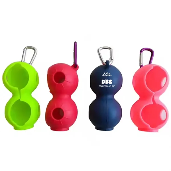 Golf Ball Silicone Cover with Keychain Ring - Golf Ball Silicone Cover with Keychain Ring - Image 0 of 0