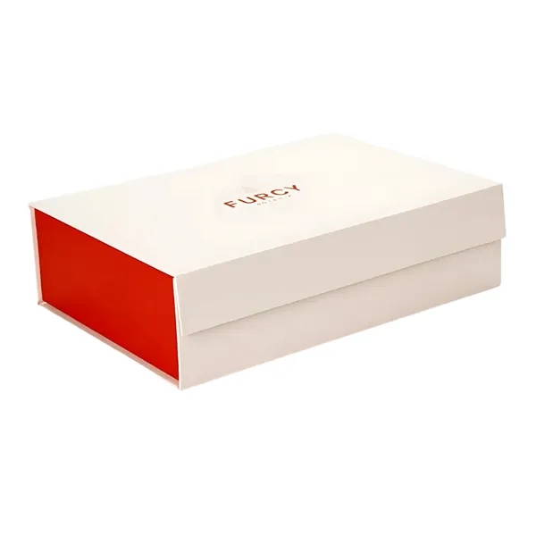 Customized Magnetic Lid Box with High Embossed Logo - Customized Magnetic Lid Box with High Embossed Logo - Image 2 of 2
