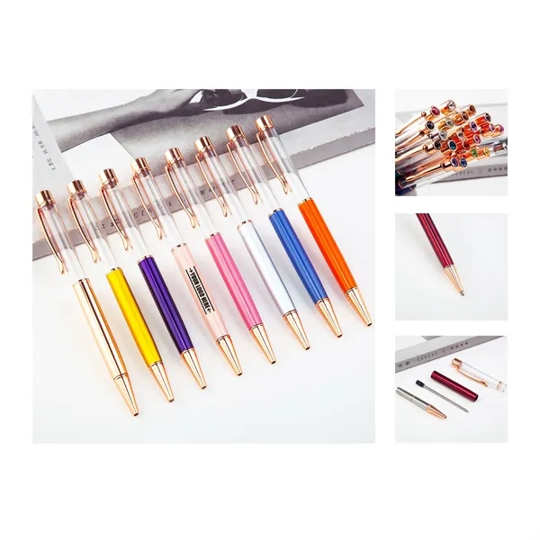 DIY Floating Metal Ballpoint Pen-Creative & Refillable - DIY Floating Metal Ballpoint Pen-Creative & Refillable - Image 0 of 1