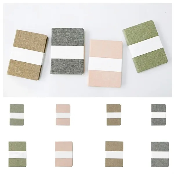 Minimalist Linen Cover Notebook - Minimalist Linen Cover Notebook - Image 0 of 1