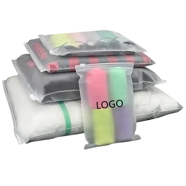 PE Garment Storage Zip Bag With Vent - PE Garment Storage Zip Bag With Vent - Image 0 of 3