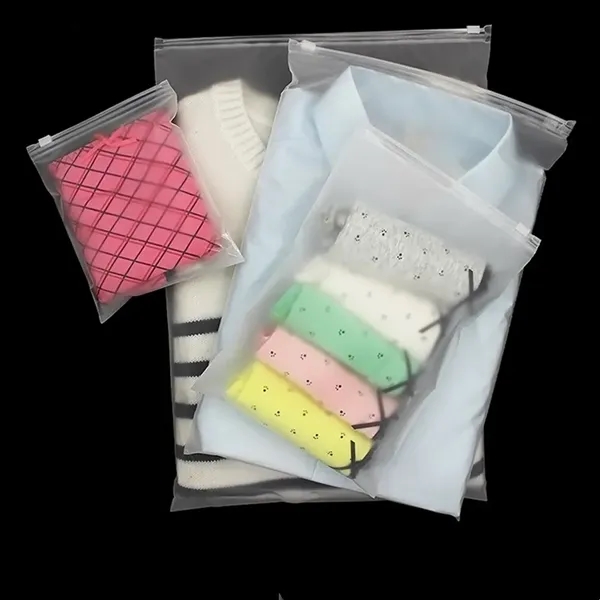 PE Garment Storage Zip Bag With Vent - PE Garment Storage Zip Bag With Vent - Image 2 of 3