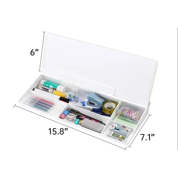 Desk Computer Buddy Desktop Glass Dry Erase Board - Desk Computer Buddy Desktop Glass Dry Erase Board - Image 1 of 3