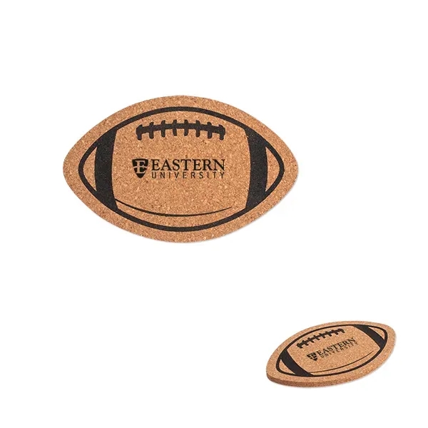 Football Cork Coaster - Football Cork Coaster - Image 0 of 0