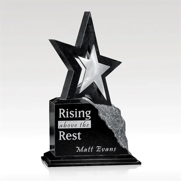 Black Marble Star Estrella Award - Black Marble Star Estrella Award - Image 1 of 1