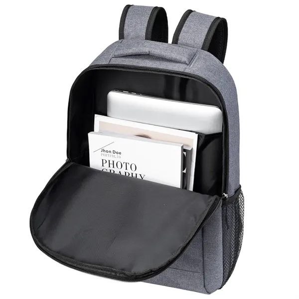 RejuVe® Heather Lite Professional Business Backpack - RejuVe® Heather Lite Professional Business Backpack - Image 2 of 8