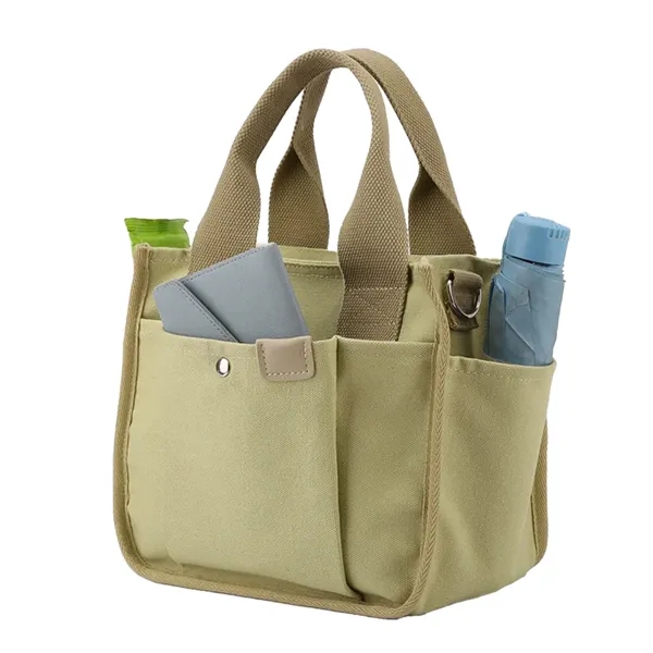 Trendy Stylish Canvas Tote Bag - Trendy Stylish Canvas Tote Bag - Image 3 of 4