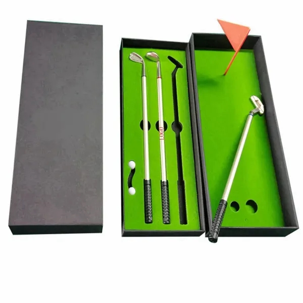 Golf Pen Gift Set Cool Office Gadgets Desk Accessories - Golf Pen Gift Set Cool Office Gadgets Desk Accessories - Image 1 of 8