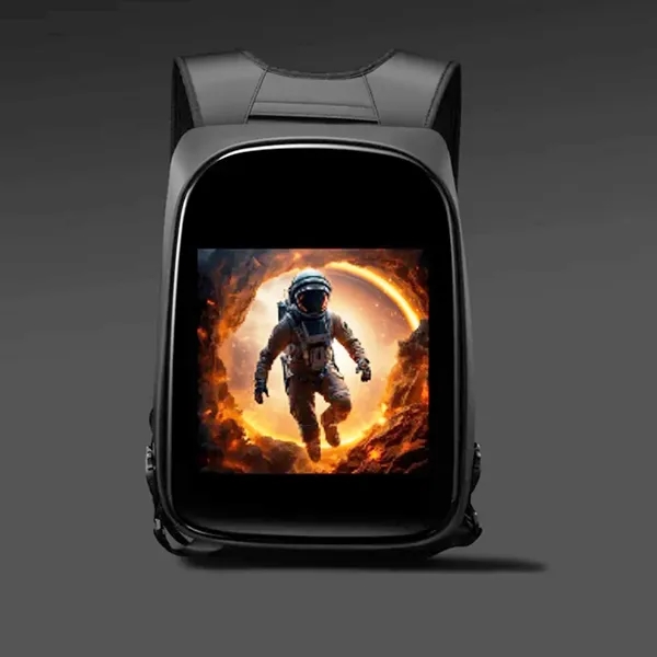 Carbon CyberPack LED Backpack - Carbon CyberPack LED Backpack - Image 1 of 2