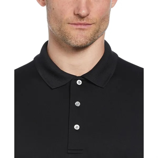 PGA TOUR® Moist Wicking Men's Airflux Solid Golf Polo Shirt - PGA TOUR® Moist Wicking Men's Airflux Solid Golf Polo Shirt - Image 2 of 7